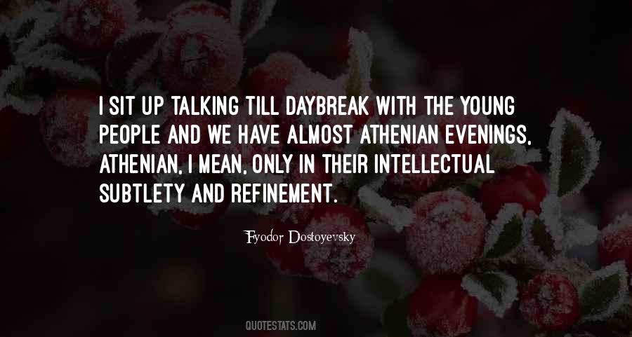 Quotes About Daybreak #181379