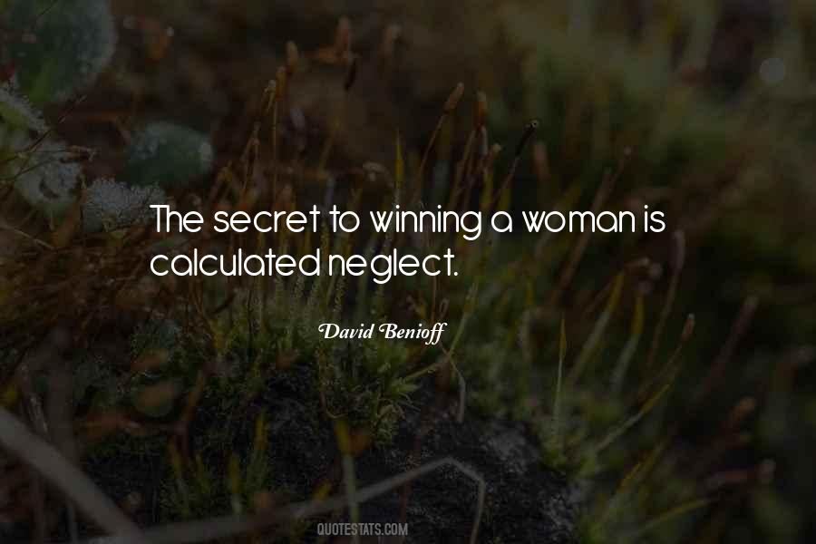 Woman With A Secret Quotes #327897