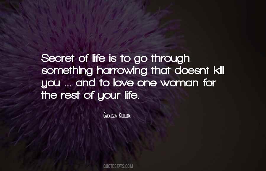 Woman With A Secret Quotes #473165