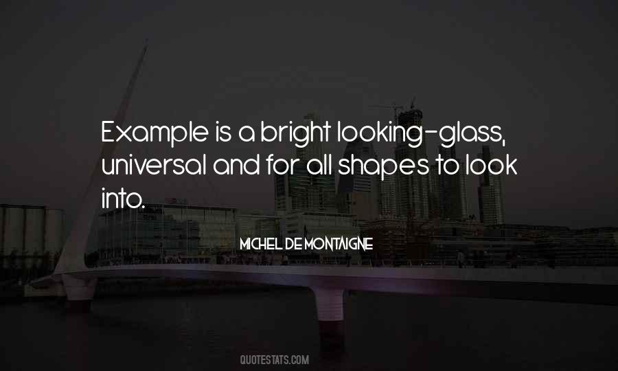 Quotes About Looking Glass #1274007