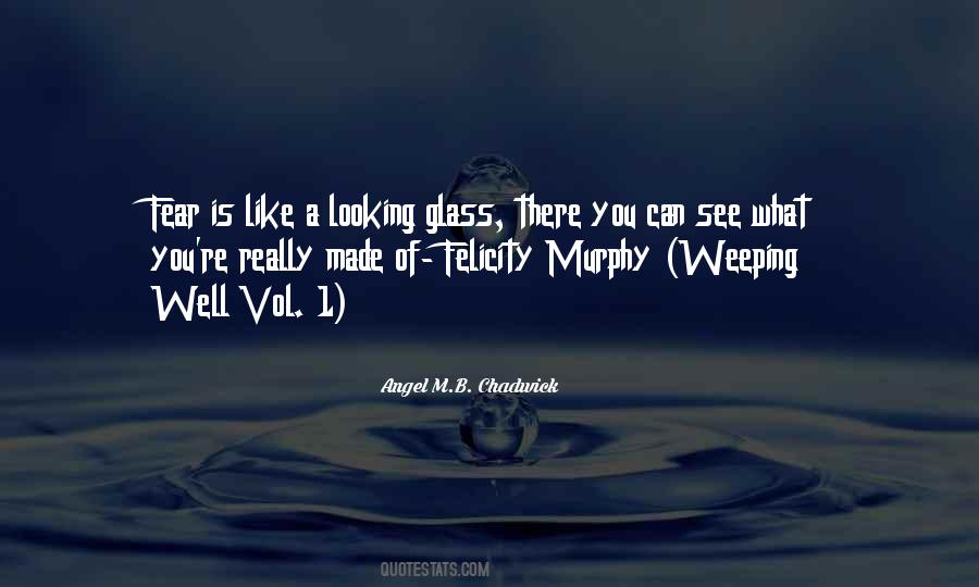 Quotes About Looking Glass #494577