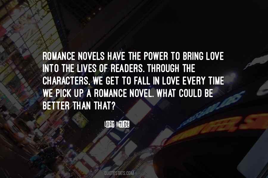 Quotes About Romance Novel #1369007