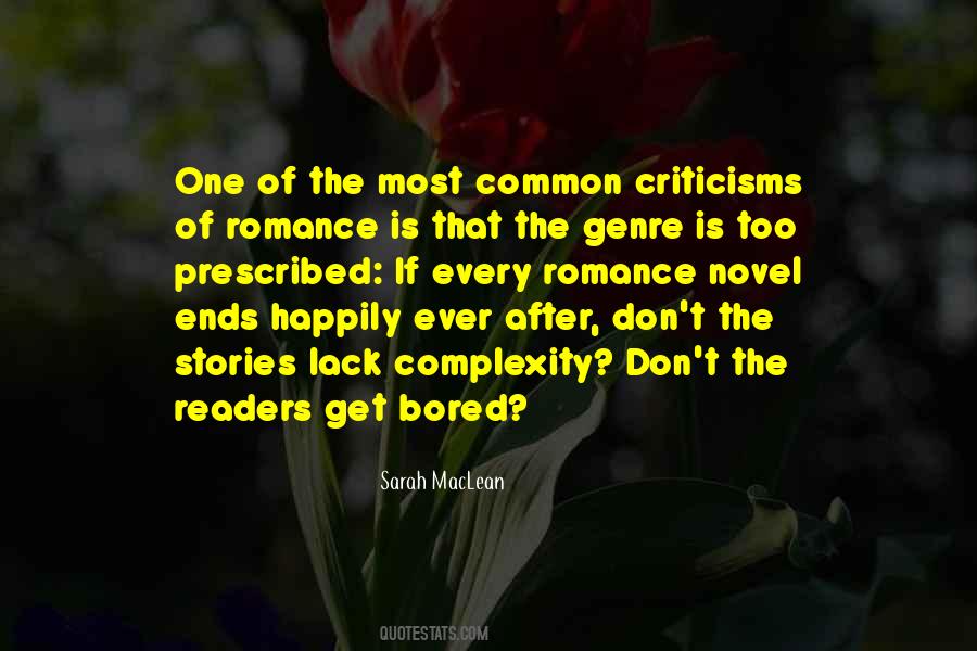 Quotes About Romance Novel #1846246