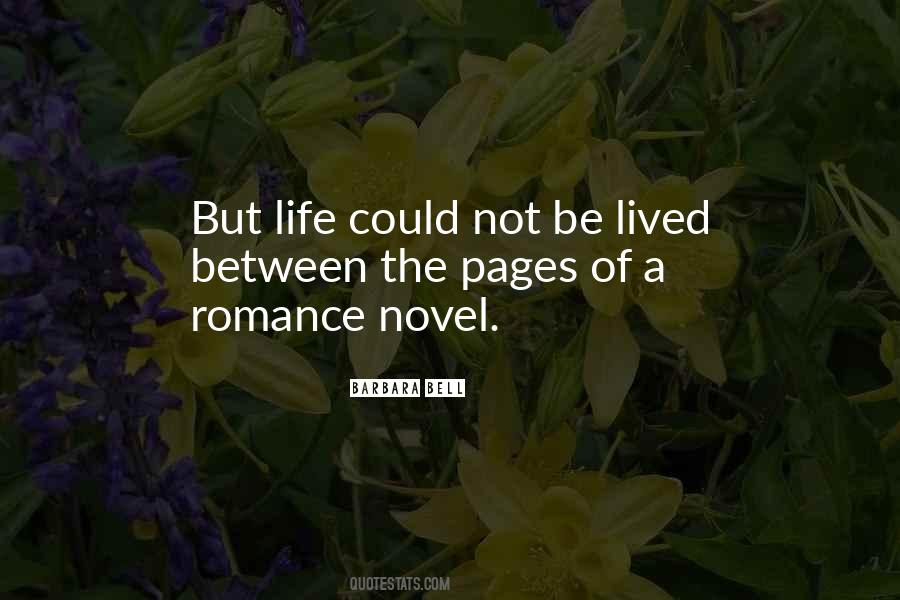 Quotes About Romance Novel #189135