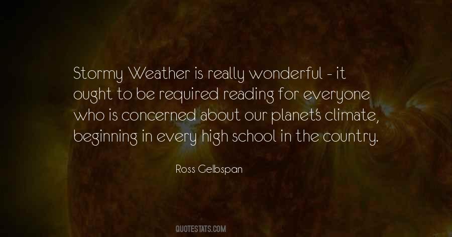 Quotes About Our Planet #1731629