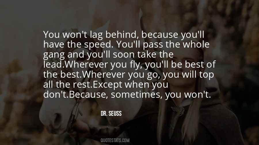 Top Speed Quotes #1249126