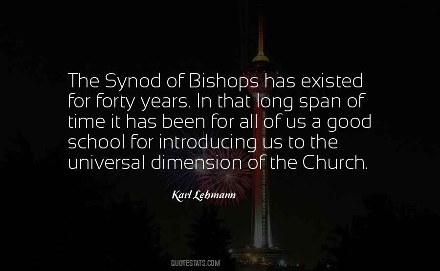 Quotes About Bishops #1456564