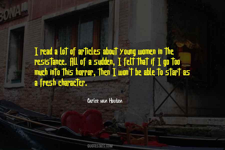 Women In Horror Quotes #63974