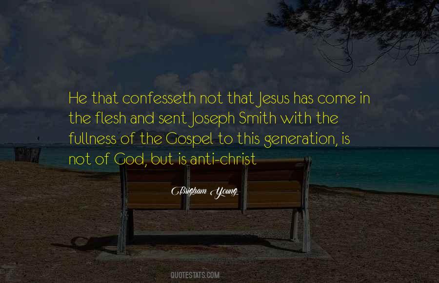 Quotes About The Gospel Of Jesus Christ #411555 Quotes About The Gospel Of Jesus Christ #411555