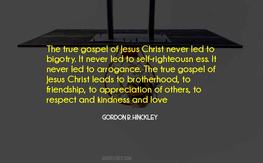 Quotes About The Gospel Of Jesus Christ #492949