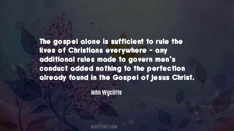Quotes About The Gospel Of Jesus Christ #542774