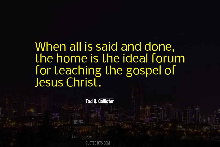 Quotes About The Gospel Of Jesus Christ #586093