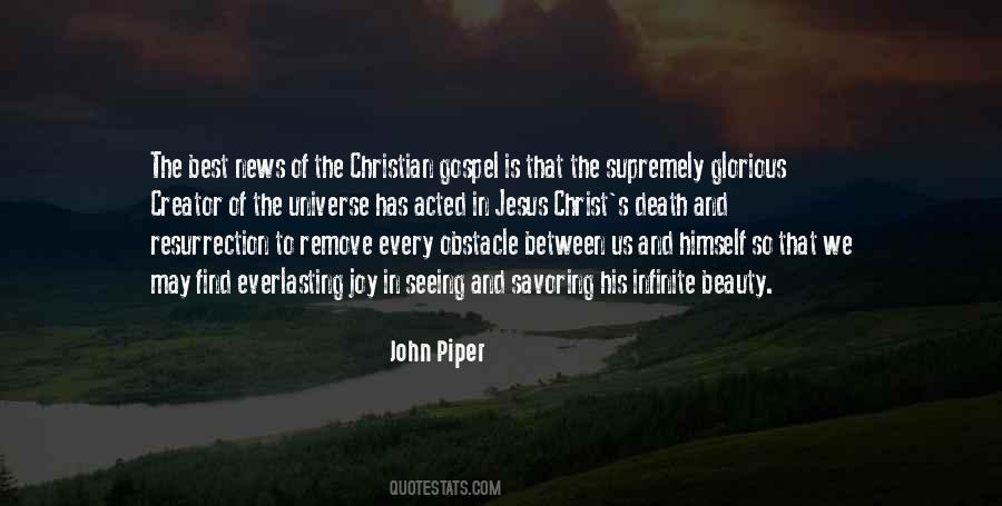 Quotes About The Gospel Of Jesus Christ #762306