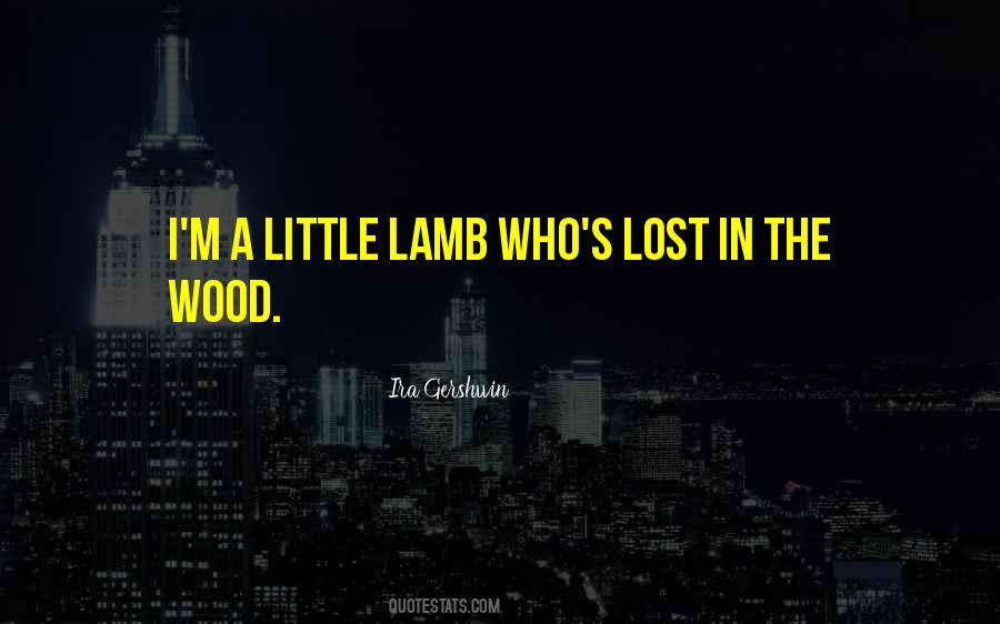 Quotes About Little Lambs #1793084