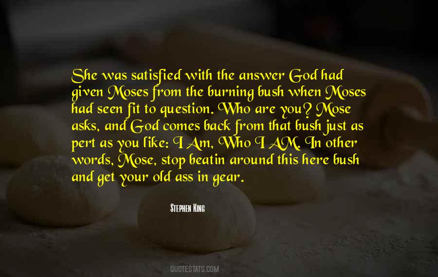 Moses The Quotes #174577