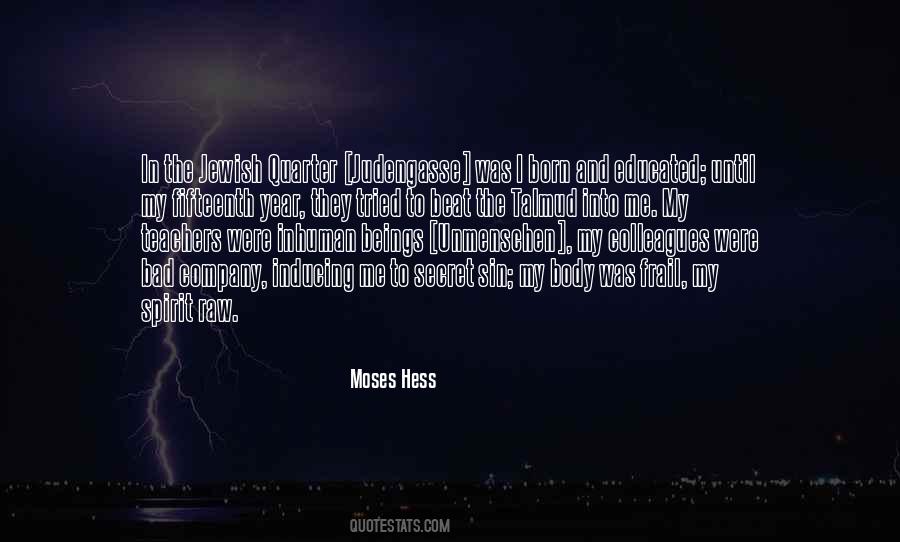 Moses The Quotes #331916