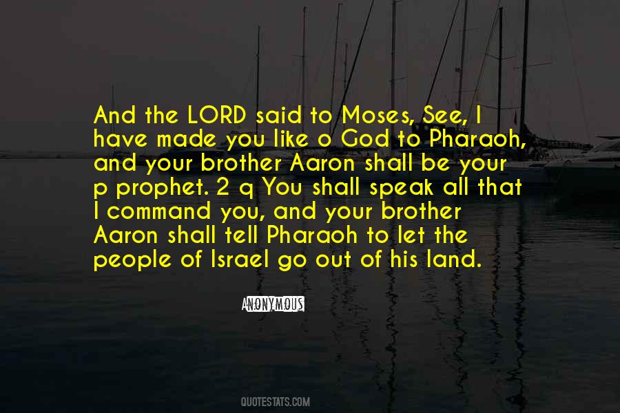 Moses The Quotes #332617