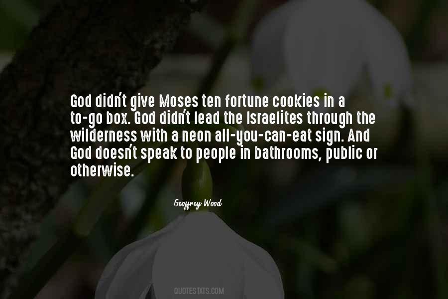 Moses The Quotes #349900