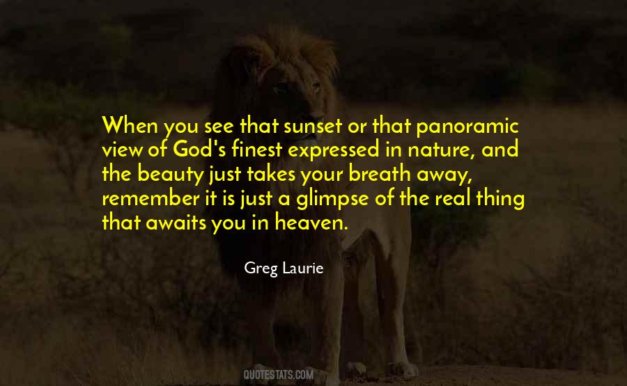 Nature View Quotes #1102117