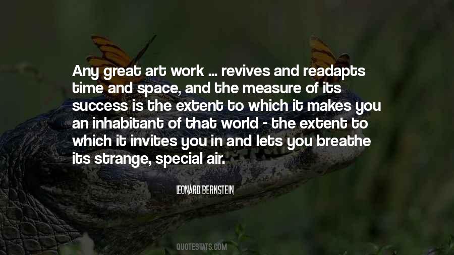 Quotes About Art Space #568931