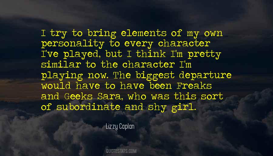 My Departure Quotes #102043