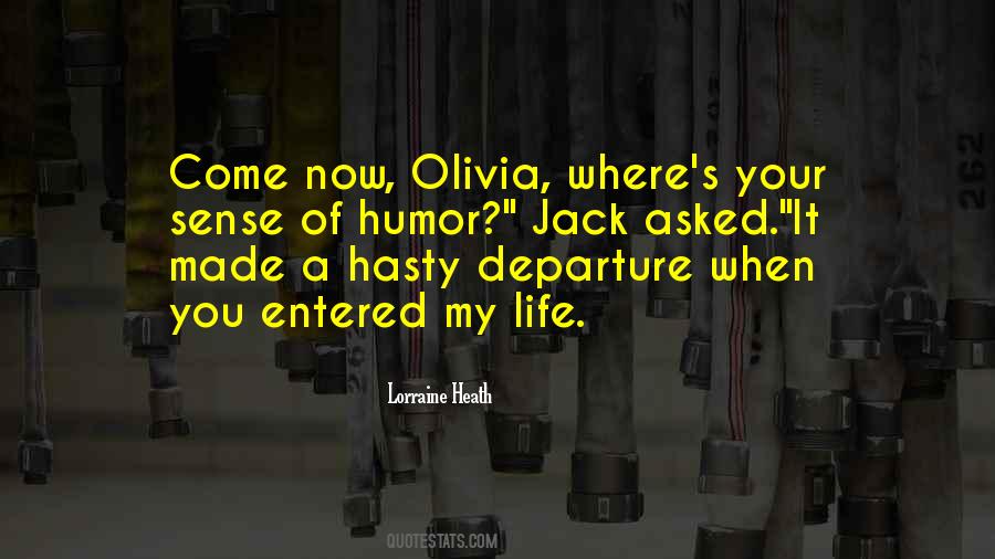 My Departure Quotes #163327