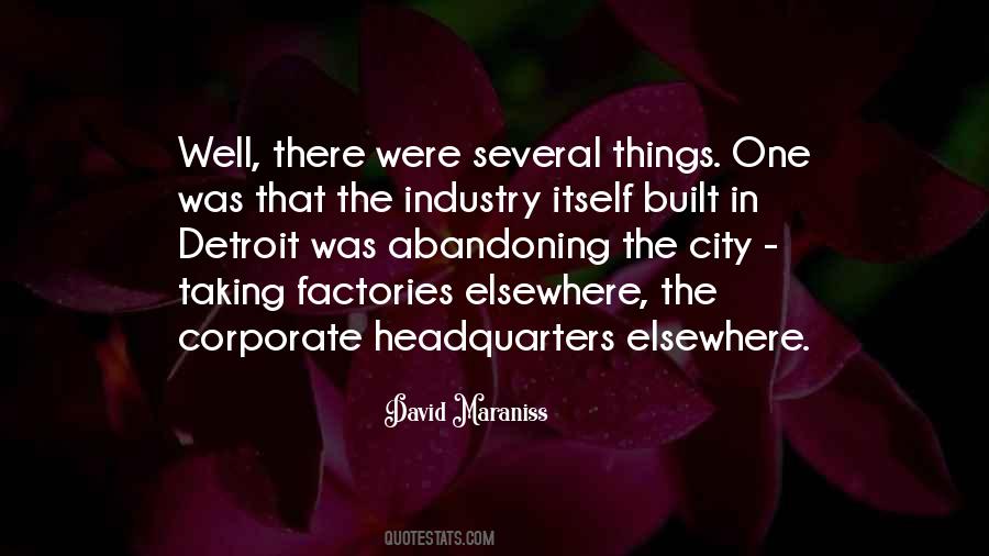Quotes About Factories #1158187