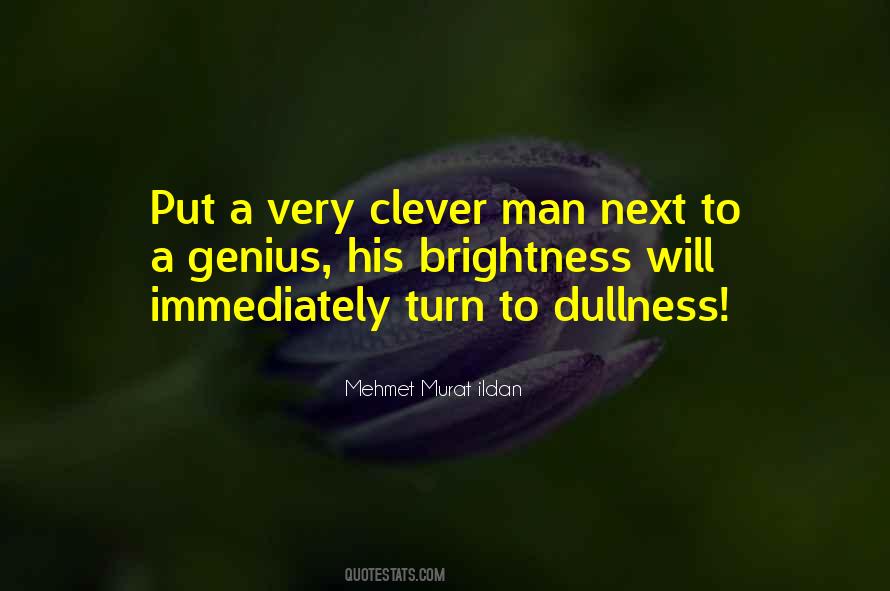 Quotes About Clever Man #1267307