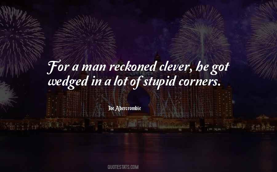 Quotes About Clever Man #500842