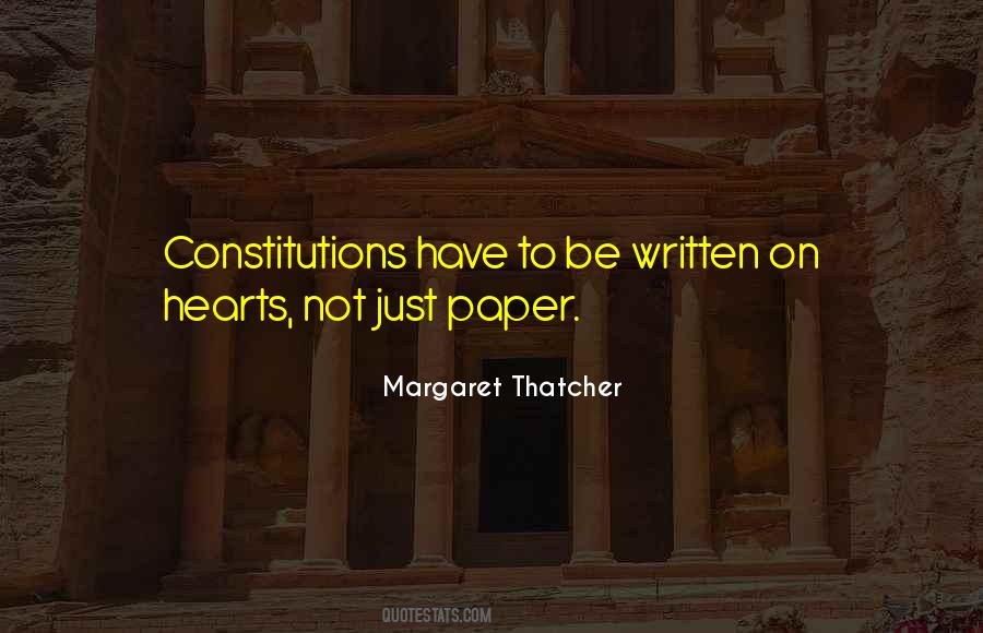 Written On Paper Quotes #1056741