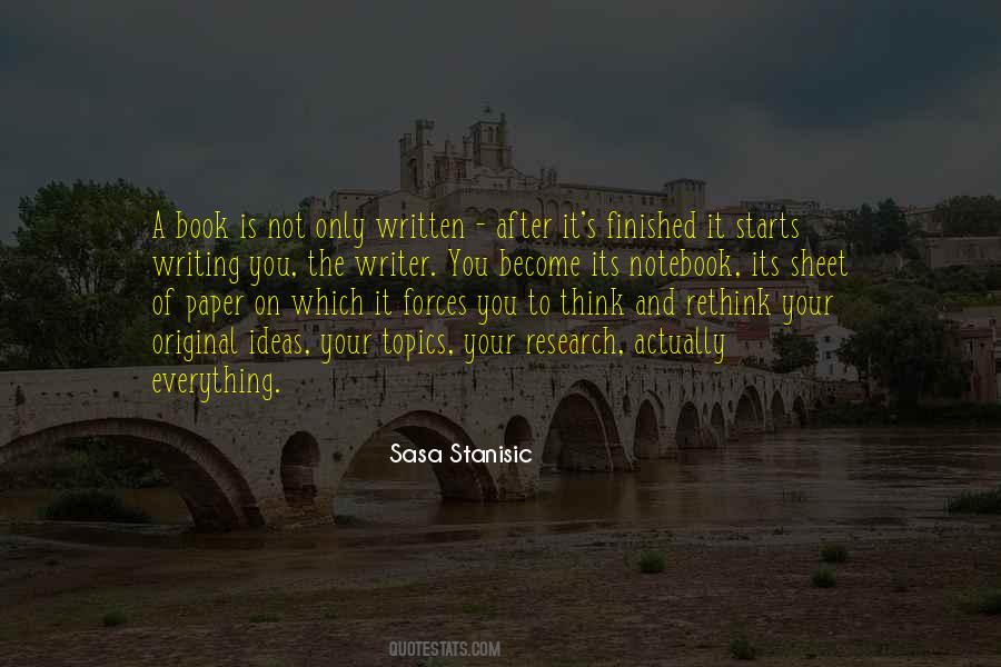 Written On Paper Quotes #1119931