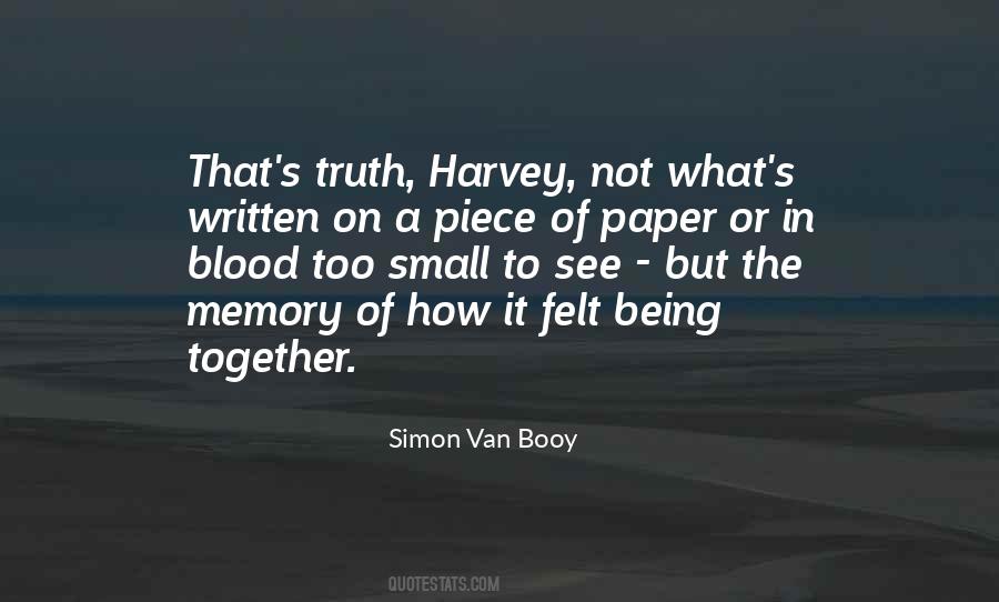 Written On Paper Quotes #361348
