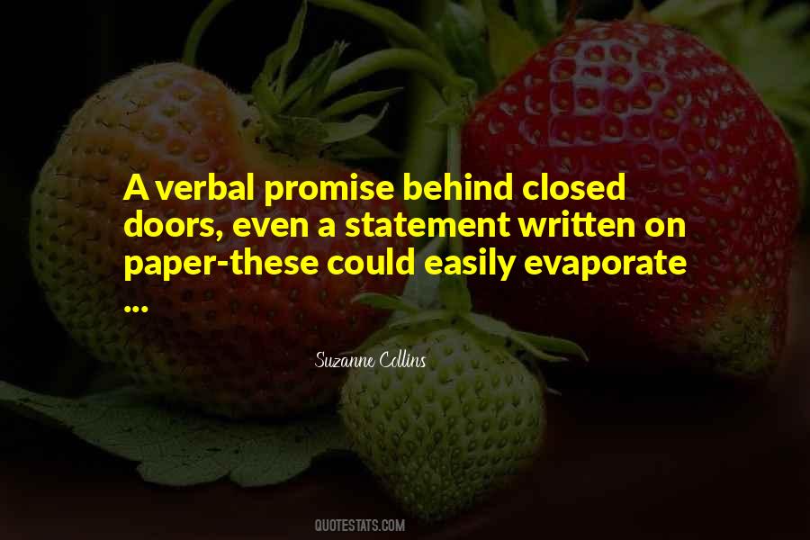Written On Paper Quotes #455245
