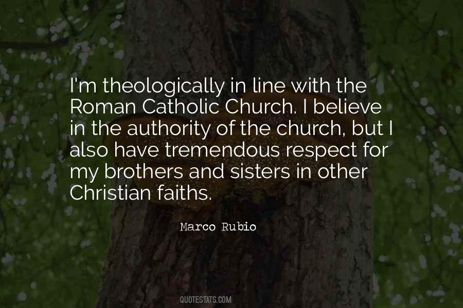 Quotes About Roman Catholic #1086471