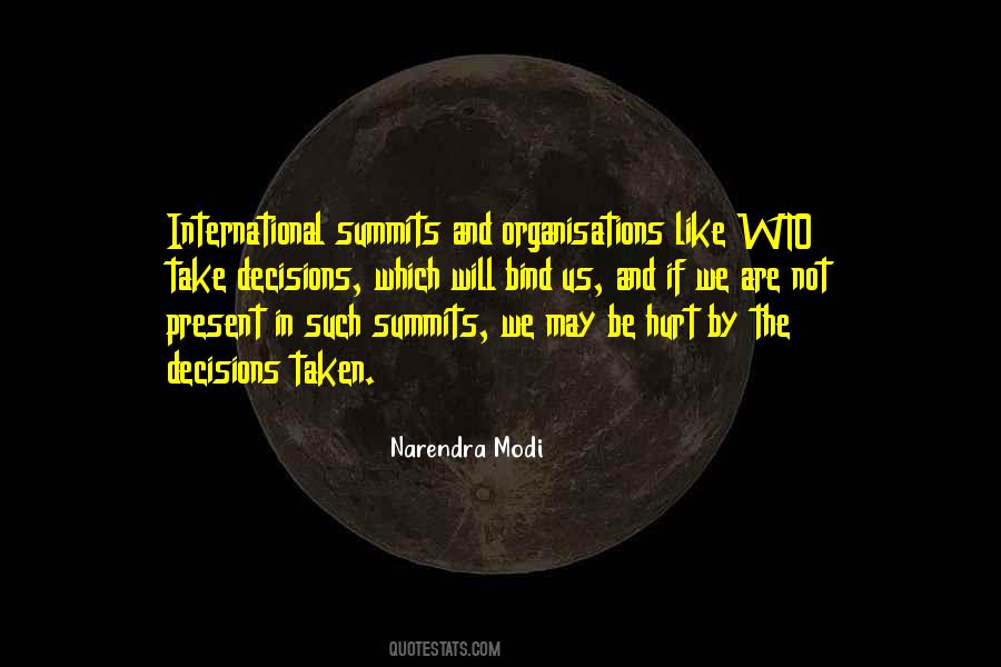 Quotes About International Organisations #1434080