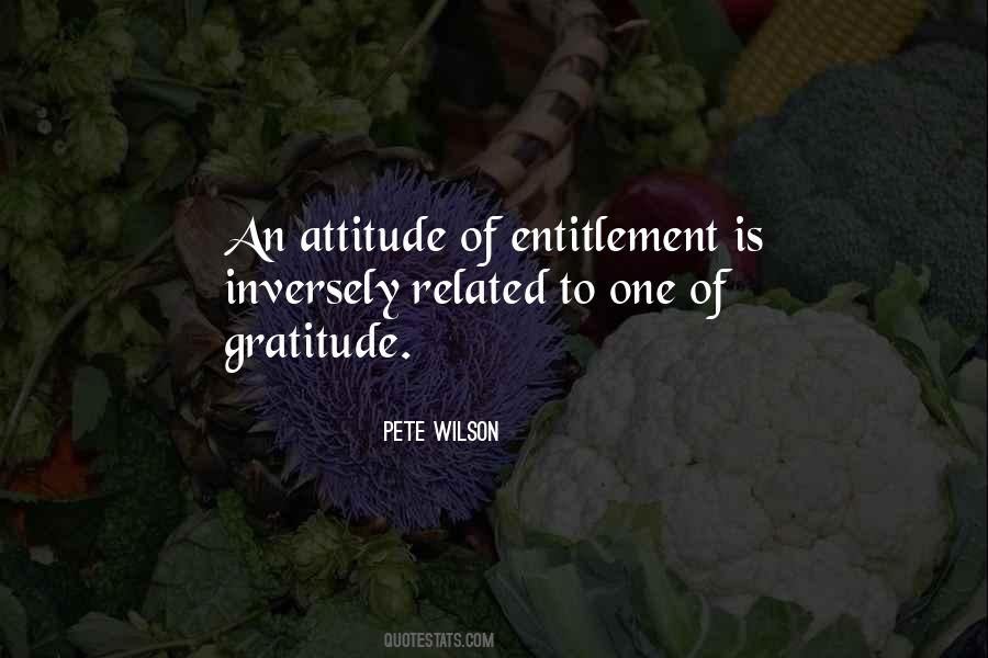 Quotes About Attitude Of Gratitude #1176350