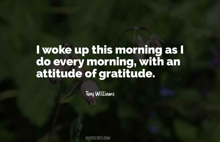 Quotes About Attitude Of Gratitude #1552162