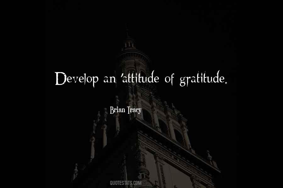 Quotes About Attitude Of Gratitude #1721262