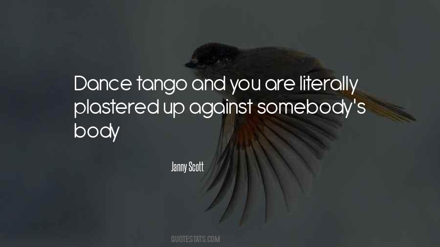 Quotes About Tango #1579244