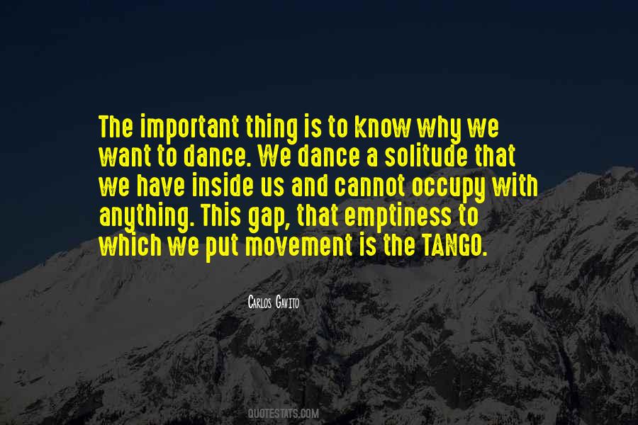 Quotes About Tango #1678815