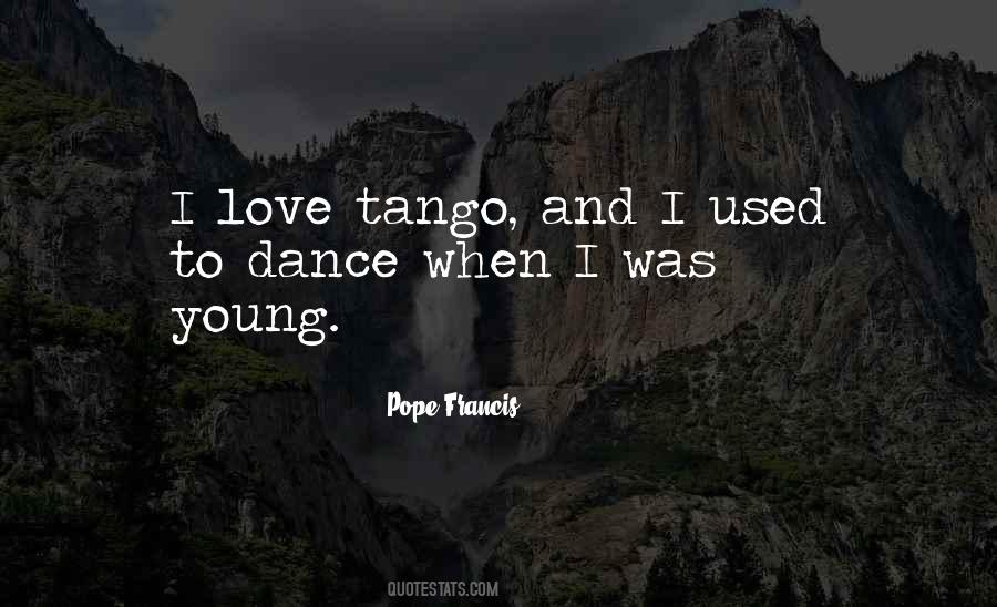 Quotes About Tango #282054