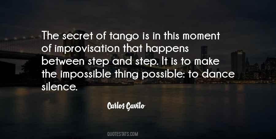 Quotes About Tango #915766