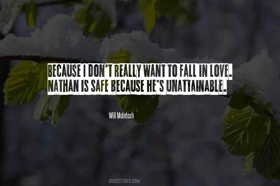 Quotes About Don't Want To Fall In Love #521478