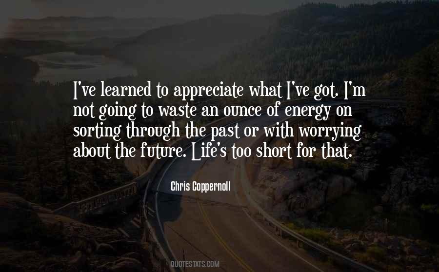 Quotes About Worrying About The Future #766496