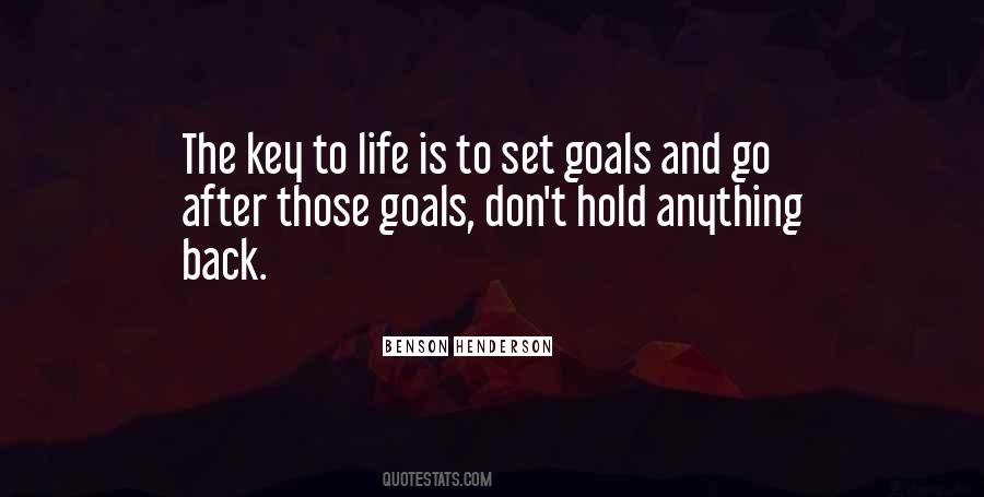 Keys To Life Quotes #241240
