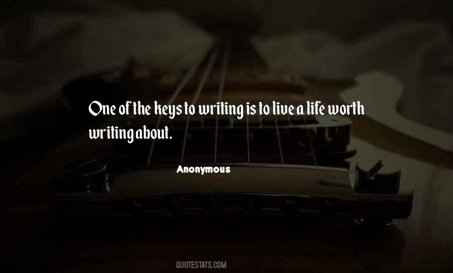 Keys To Life Quotes #452416