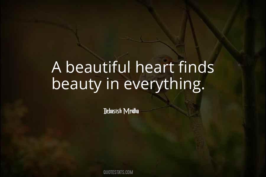Heart Finds Beauty Quotes #56038