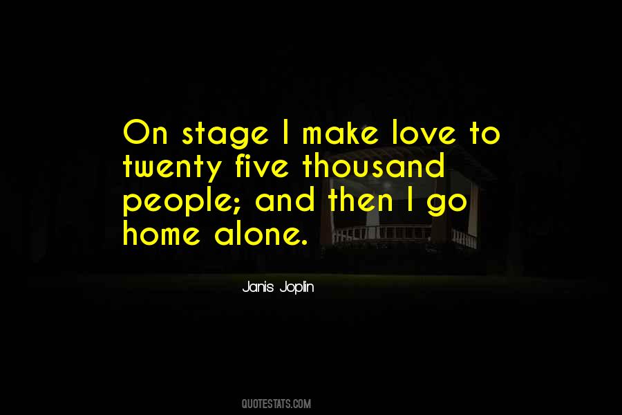 Go Alone Quotes #70188