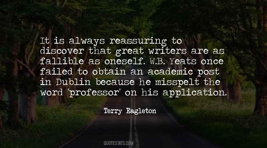 Quotes About Eagleton #798369