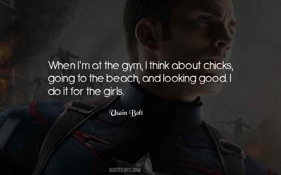 Quotes About Going To The Gym #225533
